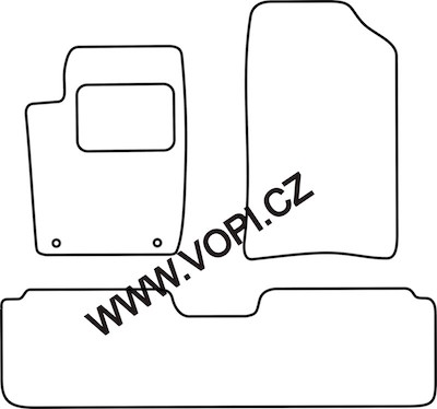 Autokoberce Citroen Xsara Picasso 2006 - 2009 Carfit (843)